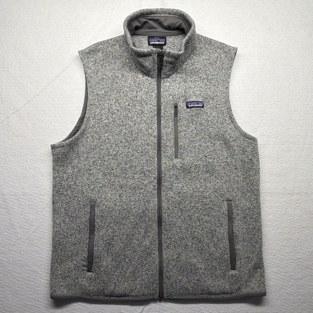 Patagonia Better Sweater Fleece Vest Stonewash Gray - Men’s Large